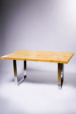 63" Molly Dining Table Oak Color