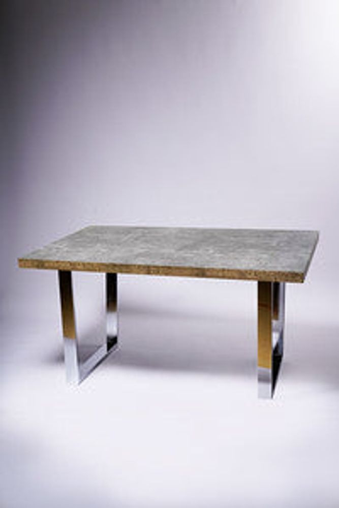 63" Molly Dining Table Cement