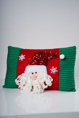 18" x 12" Santa Cushion