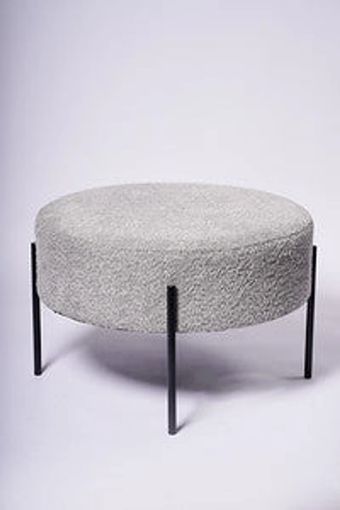 Ottoman Alpaca- Grey