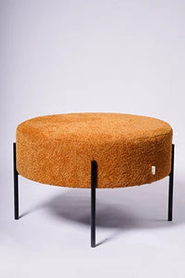 Ottoman Alpaca- Toast Orange