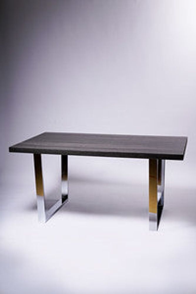 63" Molly Dining Table DK. Grey