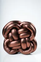 Globular Knot Pillow (Copper)- Hayden Collection