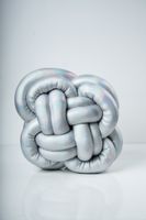 Globular Knot Pillow (Irid White)- Hayden Collection