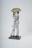 17 '' Couple under the rain- Loire Collection