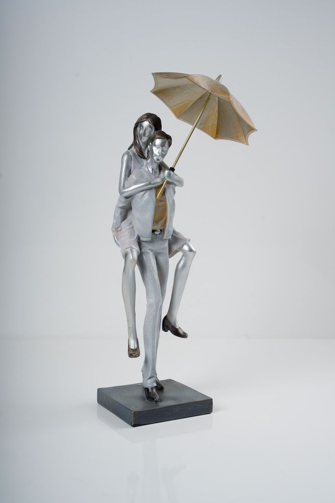 15 '' Couple under the rain- Loire Collection
