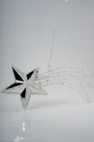 8"x17" White Shooting Star w/Light