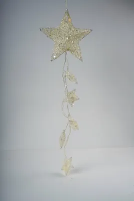 8"x 23" White Star