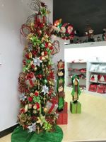 9' Christmas Pencil Tree