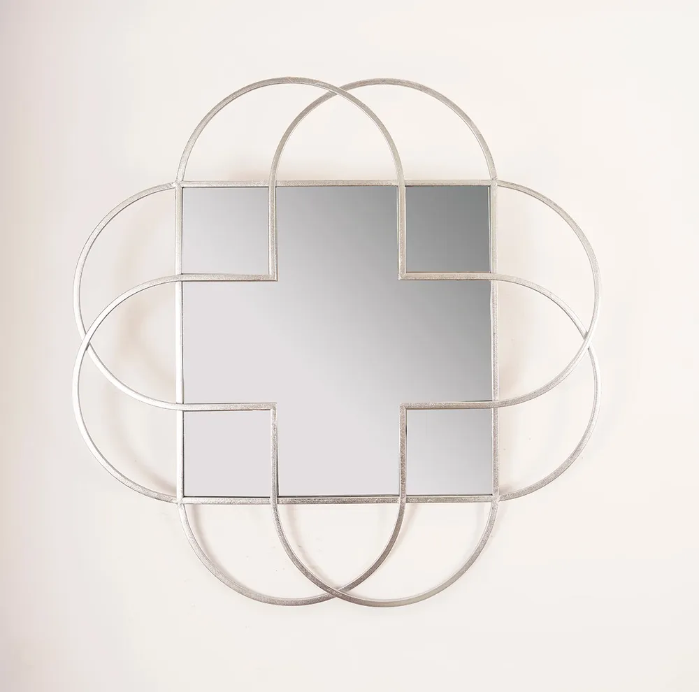 Silver Nuage Mirror - Metalle Collection