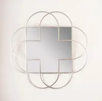 Silver Nuage Mirror - Metalle Collection