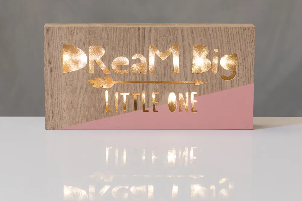 12"  Light Box - Dream Big - Battery Operated