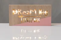 12"  Light Box - Dream Big - Battery Operated