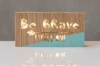 12"  Light Box - Be Brave - Battery Operated