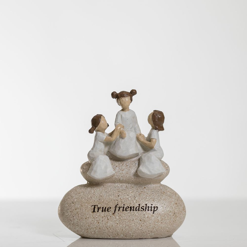 6" True Friendship - Pebble Collection