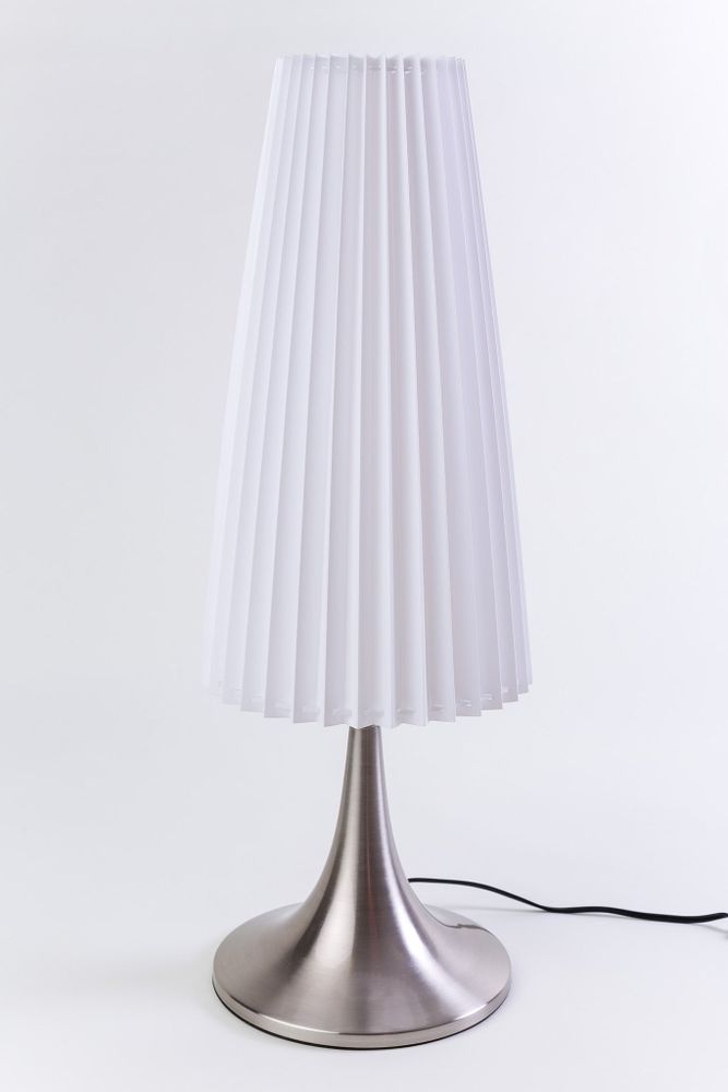 Crepe Stand Lamp 18"H