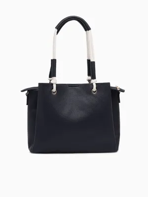 Rope Tote Off Navy