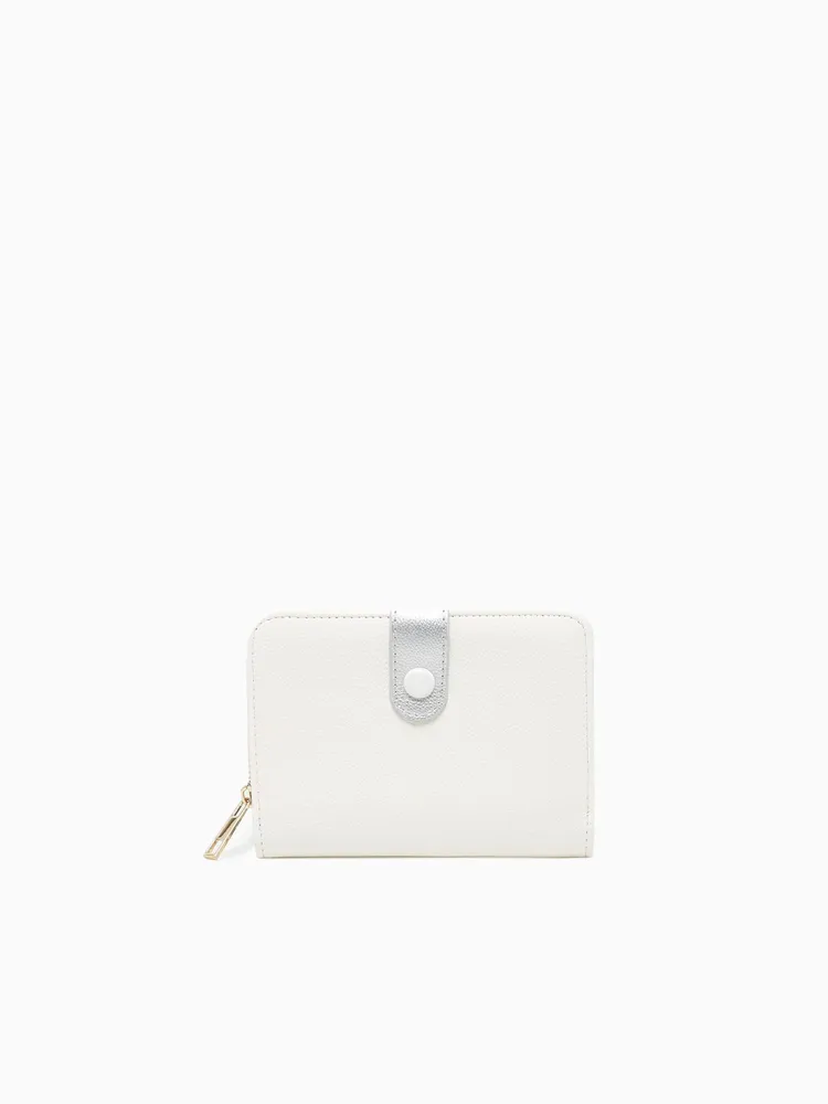 Celine Wallet White