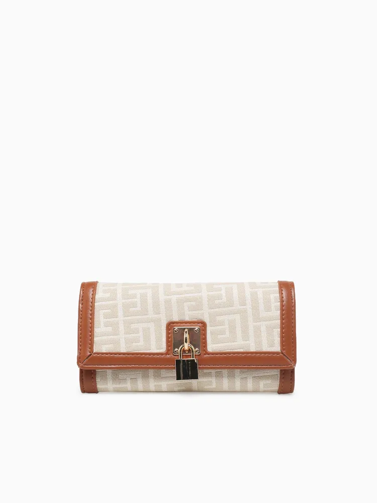 Kennedy Wallet Beige