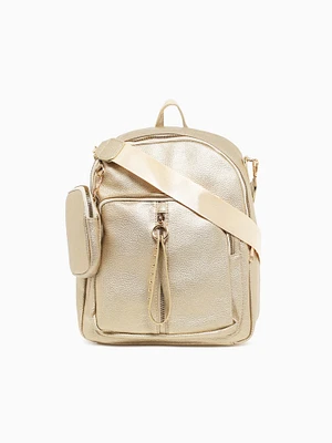 Multiuse Backpack Gold