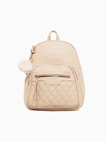 Puff Backpack Beige