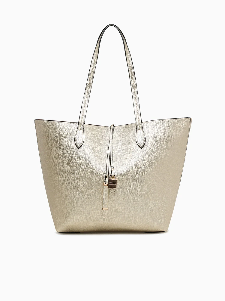 Rev Tote Gold Tan