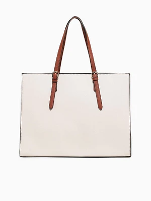 Riley Tote Off White Multi