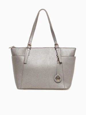 Signature Tote Gunmetal