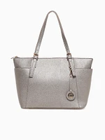 Signature Tote Gunmetal