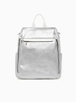 Raven Backpack Silver White