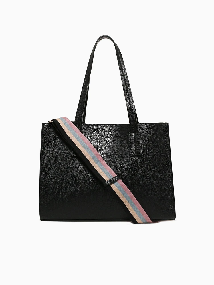 2 In One Tote Black