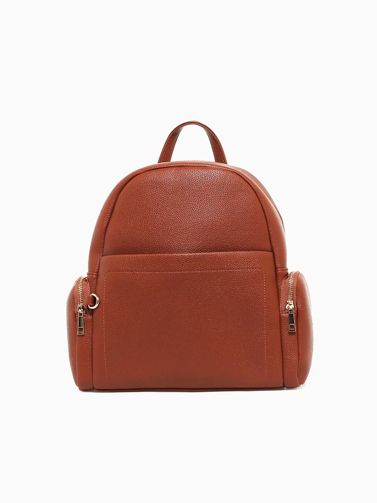 Charm Backpack Tan