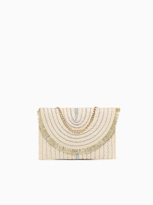 Summer Clutch Natural Silver