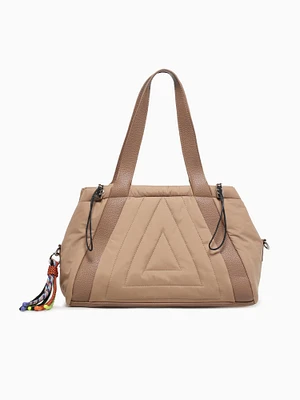 Xenia Travel Tote Beige