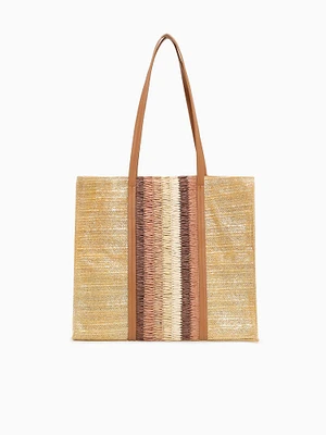 Tan Lines Tote Gold