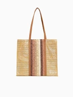 Tan Lines Tote Gold