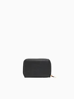 Zipped Card Case Black