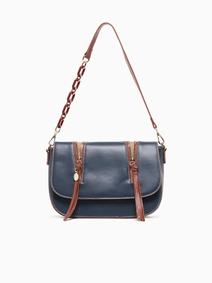 Kamila Shoulder Bag Navy