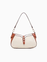 Kaia Shoulder Bag Tan Multi