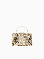 Glimmer Top Handle Bag Gold