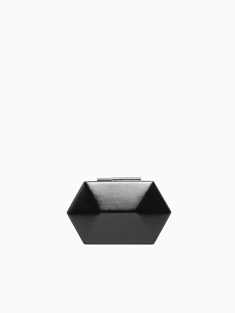 Diamond Box Bag Black