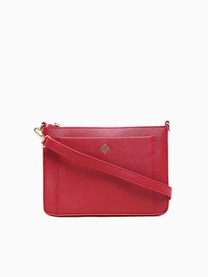 Signature Crossbody Red