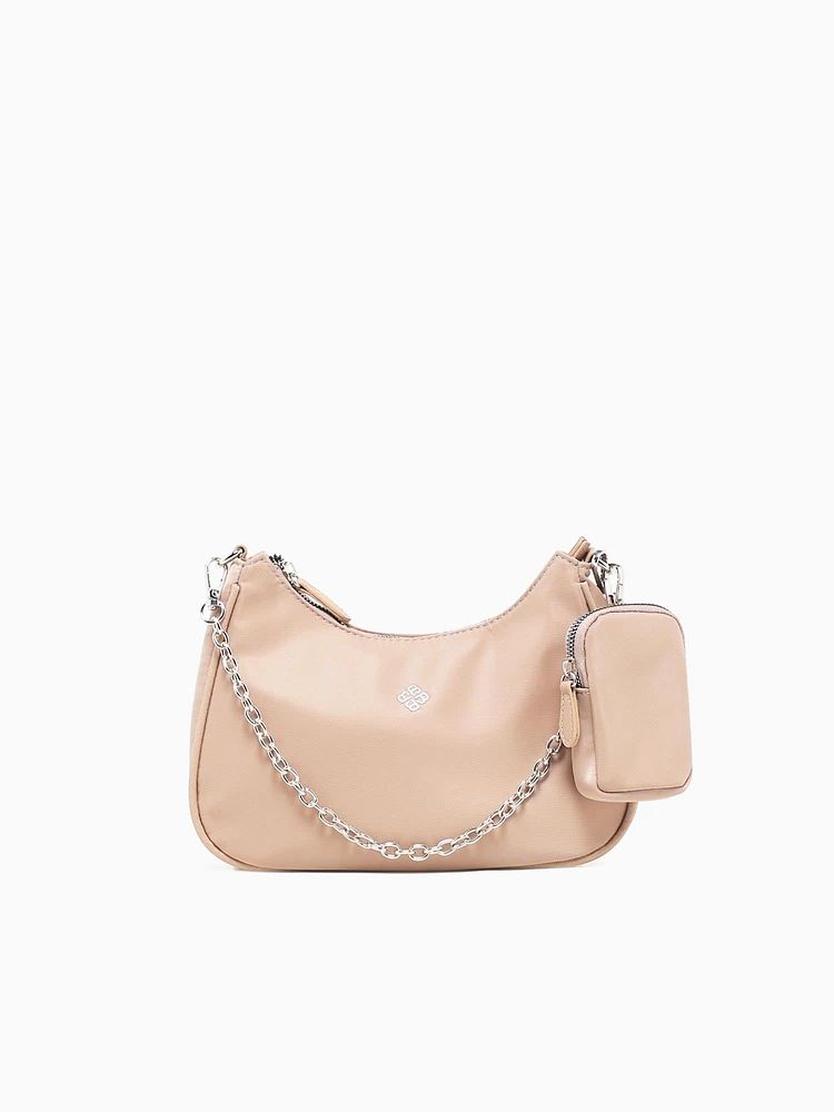 Gaia Convertible Crossbody Beige