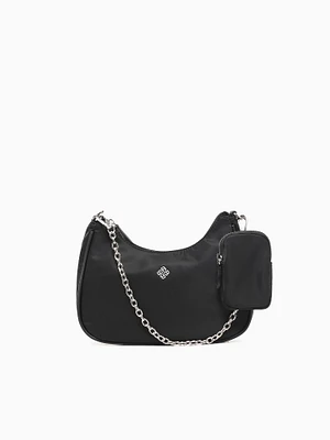 Gaia Corvertible Crossbody Black