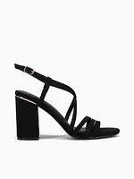 Livia Black Suede