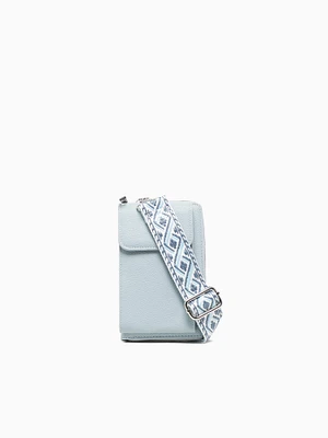 Rachel Wallet Crossbody Light Blue