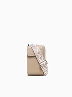 Rachel Wallet Crossbody Beige