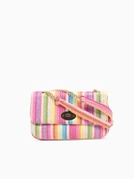 Tropical Crossbody Fuschia Multi