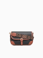 Buckle Crossbody Black