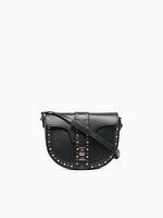 Stud Crossbody Black